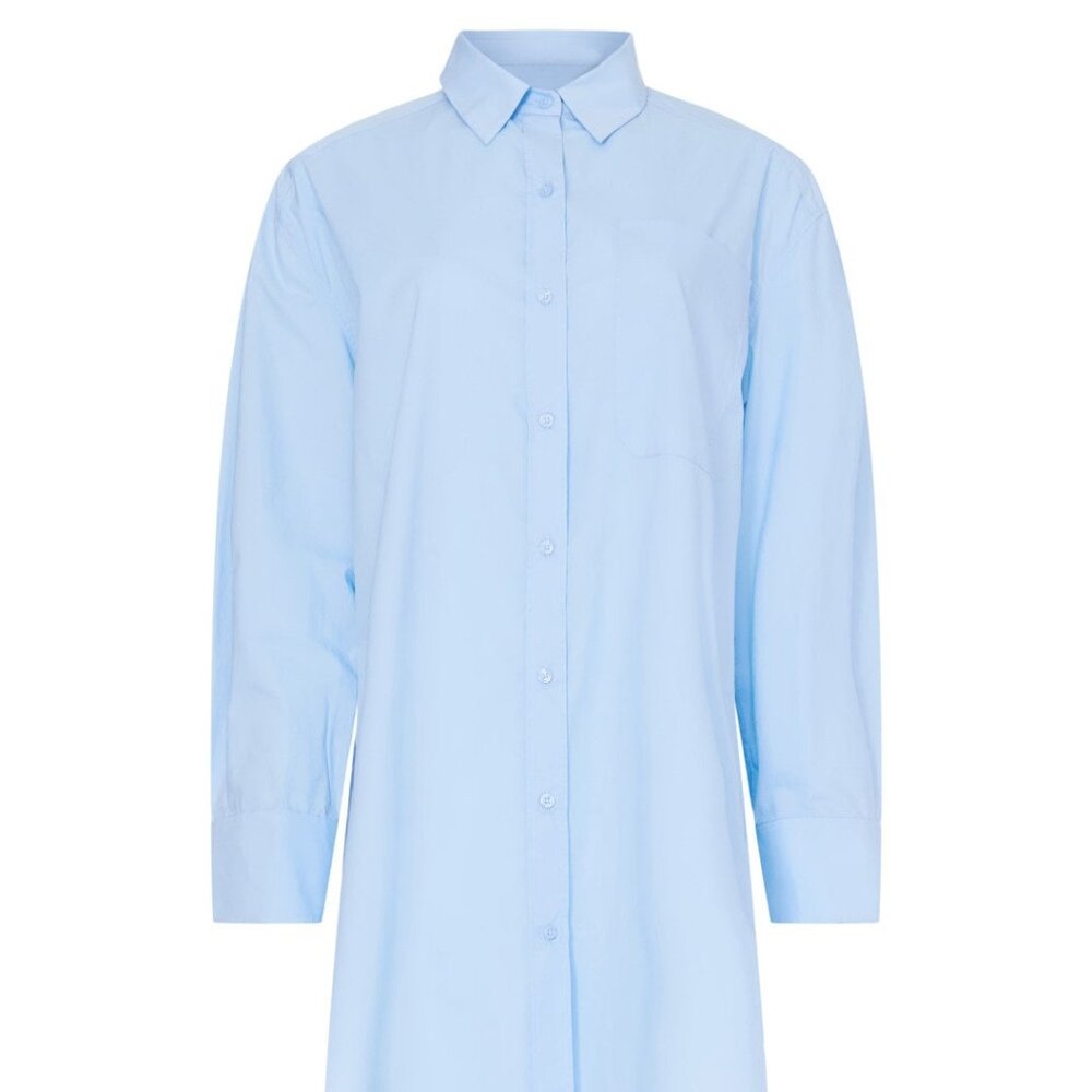 English Factory Classic Collared Shirt Dress, L - Picture 2 of 12
